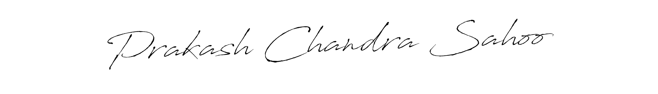 Prakash Chandra Sahoo stylish signature style. Best Handwritten Sign (Antro_Vectra) for my name. Handwritten Signature Collection Ideas for my name Prakash Chandra Sahoo. Prakash Chandra Sahoo signature style 6 images and pictures png