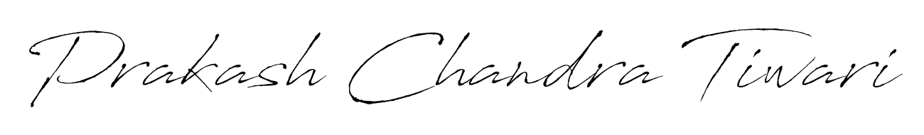 Achieve flawless digital penmanship with Prakash Chandra Tiwari name in Antro_Vectra font. The perfect tool for creating online signatures. Prakash Chandra Tiwari signature style 6 images and pictures png