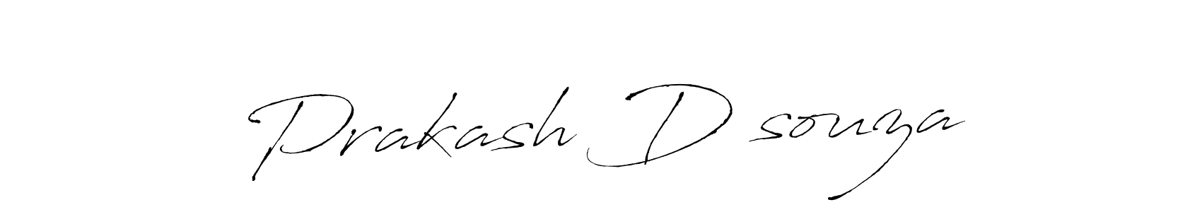 Use a signature maker to create a handwritten signature online. With this signature software, you can design (Antro_Vectra) your own signature for name Prakash D’souza. Prakash D’souza signature style 6 images and pictures png