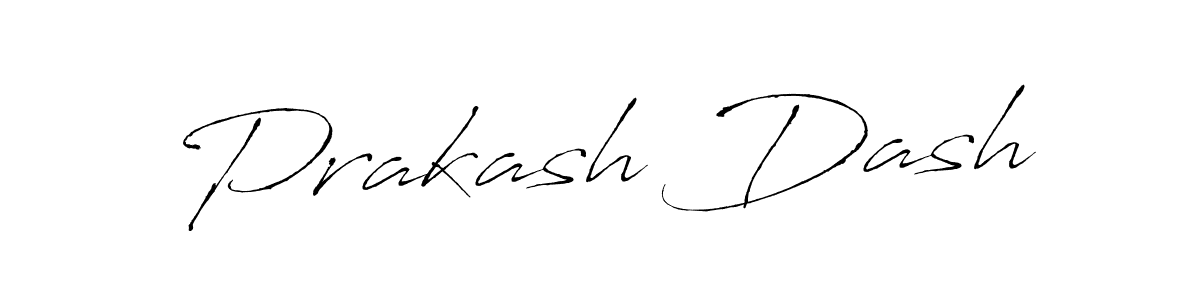 Use a signature maker to create a handwritten signature online. With this signature software, you can design (Antro_Vectra) your own signature for name Prakash Dash. Prakash Dash signature style 6 images and pictures png