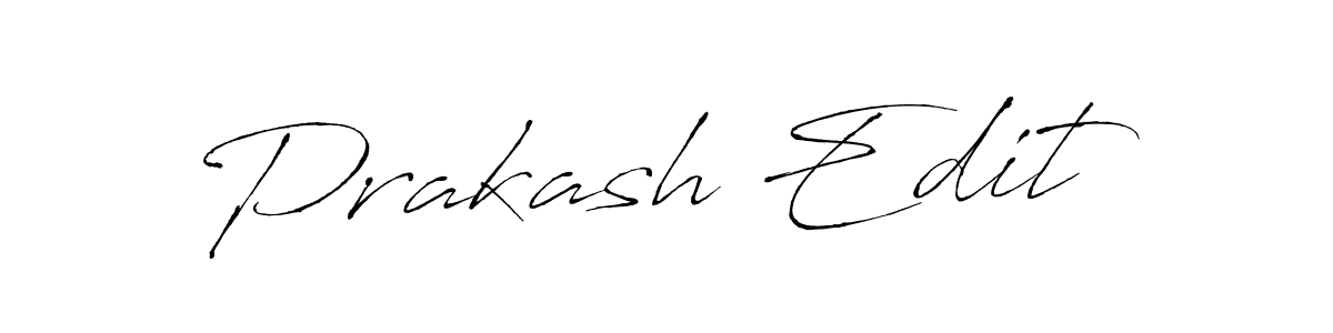 Make a beautiful signature design for name Prakash Edit. Use this online signature maker to create a handwritten signature for free. Prakash Edit signature style 6 images and pictures png