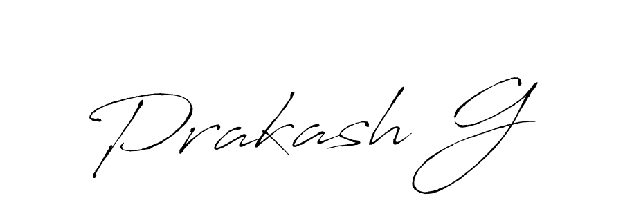 It looks lik you need a new signature style for name Prakash G. Design unique handwritten (Antro_Vectra) signature with our free signature maker in just a few clicks. Prakash G signature style 6 images and pictures png