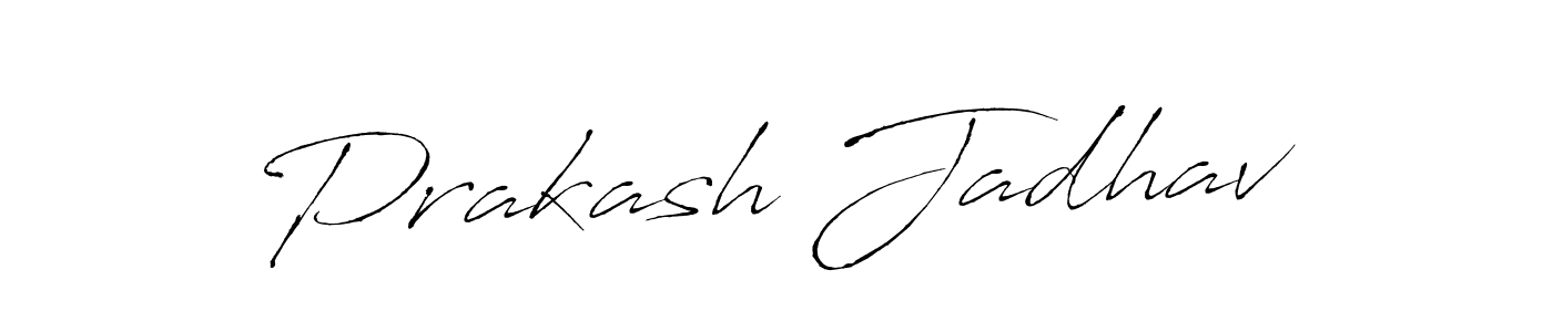 Similarly Antro_Vectra is the best handwritten signature design. Signature creator online .You can use it as an online autograph creator for name Prakash Jadhav. Prakash Jadhav signature style 6 images and pictures png