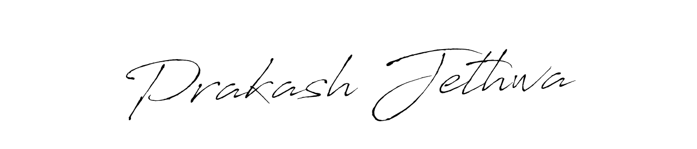 How to make Prakash Jethwa signature? Antro_Vectra is a professional autograph style. Create handwritten signature for Prakash Jethwa name. Prakash Jethwa signature style 6 images and pictures png