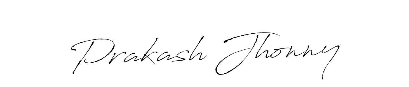 You should practise on your own different ways (Antro_Vectra) to write your name (Prakash Jhonny) in signature. don't let someone else do it for you. Prakash Jhonny signature style 6 images and pictures png