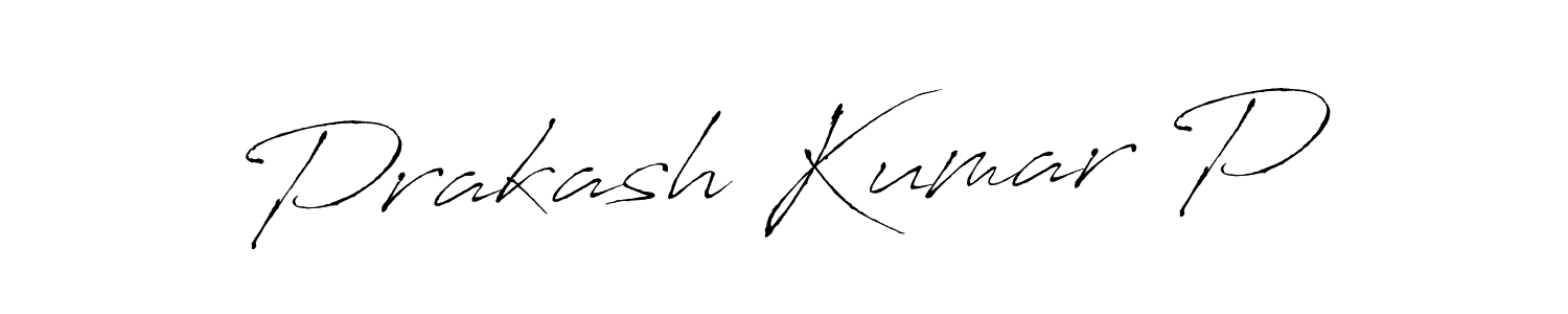 Make a beautiful signature design for name Prakash Kumar P. Use this online signature maker to create a handwritten signature for free. Prakash Kumar P signature style 6 images and pictures png