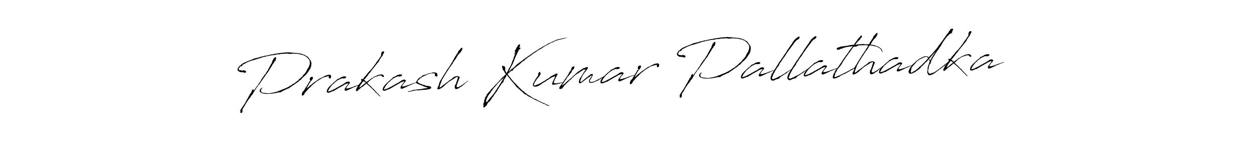 Prakash Kumar Pallathadka stylish signature style. Best Handwritten Sign (Antro_Vectra) for my name. Handwritten Signature Collection Ideas for my name Prakash Kumar Pallathadka. Prakash Kumar Pallathadka signature style 6 images and pictures png