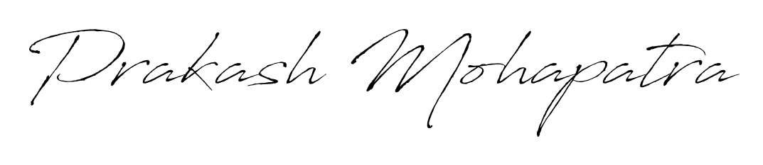 It looks like you need a new signature style for name Prakash Mohapatra. Design unique handwritten (Antro_Vectra) signature with our free signature maker in just a few clicks. Prakash Mohapatra signature style 6 images and pictures png