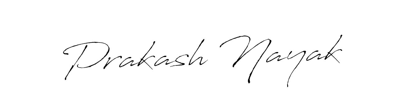 Also we have Prakash Nayak name is the best signature style. Create professional handwritten signature collection using Antro_Vectra autograph style. Prakash Nayak signature style 6 images and pictures png
