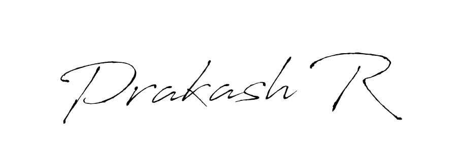 How to make Prakash R signature? Antro_Vectra is a professional autograph style. Create handwritten signature for Prakash R name. Prakash R signature style 6 images and pictures png