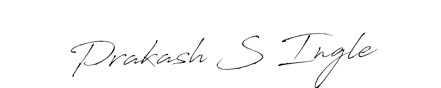 You should practise on your own different ways (Antro_Vectra) to write your name (Prakash S Ingle) in signature. don't let someone else do it for you. Prakash S Ingle signature style 6 images and pictures png