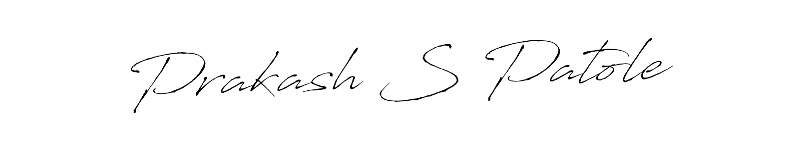 This is the best signature style for the Prakash S Patole name. Also you like these signature font (Antro_Vectra). Mix name signature. Prakash S Patole signature style 6 images and pictures png