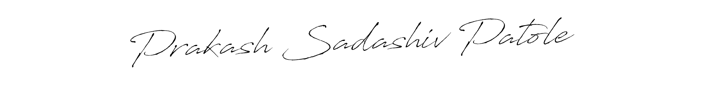 Make a beautiful signature design for name Prakash Sadashiv Patole. Use this online signature maker to create a handwritten signature for free. Prakash Sadashiv Patole signature style 6 images and pictures png