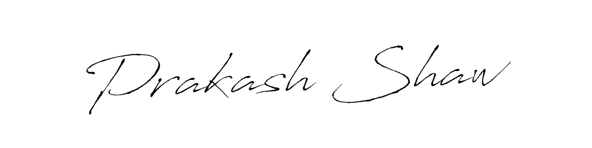 Also we have Prakash Shaw name is the best signature style. Create professional handwritten signature collection using Antro_Vectra autograph style. Prakash Shaw signature style 6 images and pictures png