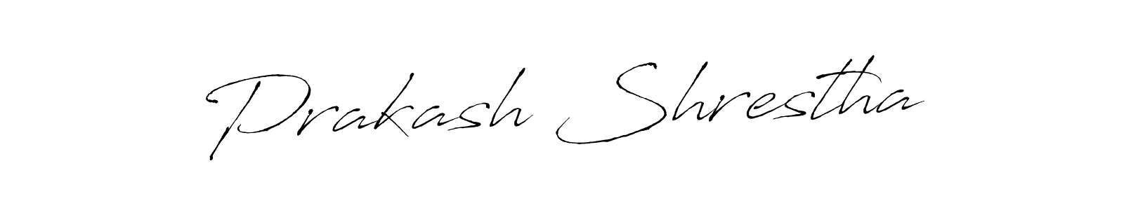 You should practise on your own different ways (Antro_Vectra) to write your name (Prakash Shrestha) in signature. don't let someone else do it for you. Prakash Shrestha signature style 6 images and pictures png