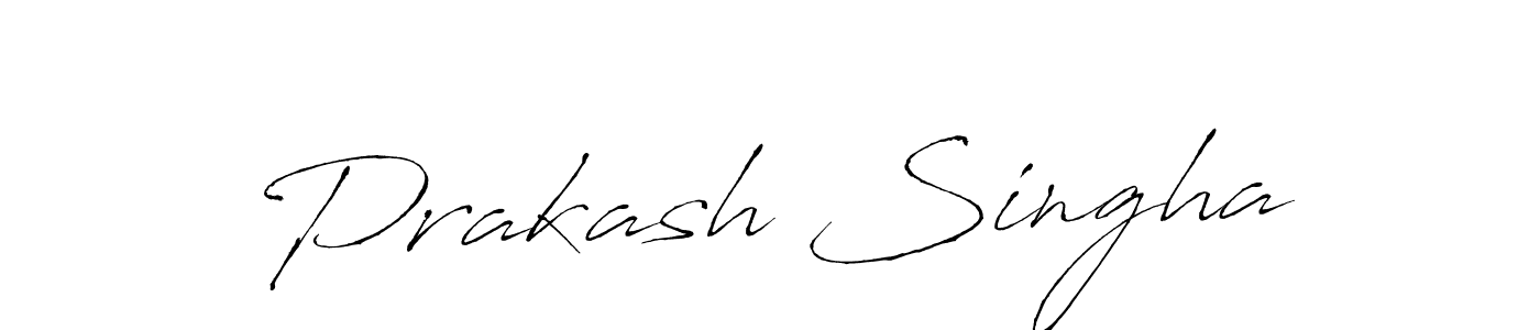 Use a signature maker to create a handwritten signature online. With this signature software, you can design (Antro_Vectra) your own signature for name Prakash Singha. Prakash Singha signature style 6 images and pictures png