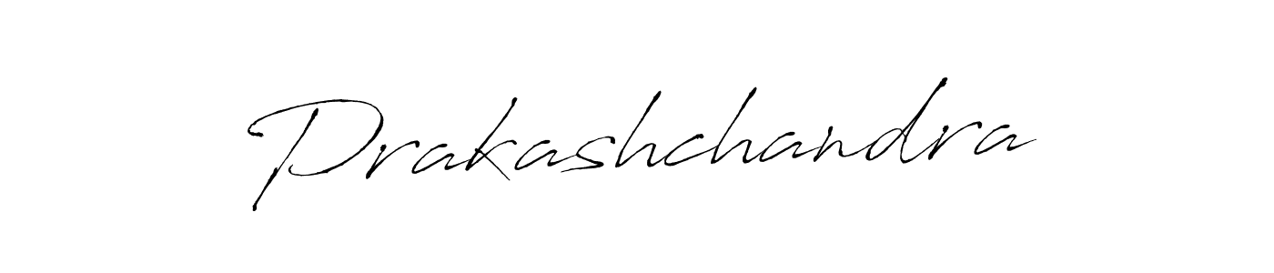 Create a beautiful signature design for name Prakashchandra. With this signature (Antro_Vectra) fonts, you can make a handwritten signature for free. Prakashchandra signature style 6 images and pictures png