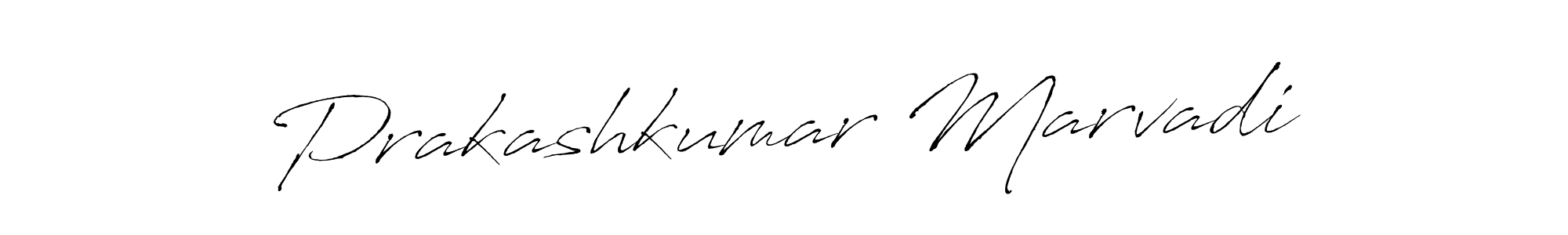 It looks lik you need a new signature style for name Prakashkumar Marvadi. Design unique handwritten (Antro_Vectra) signature with our free signature maker in just a few clicks. Prakashkumar Marvadi signature style 6 images and pictures png