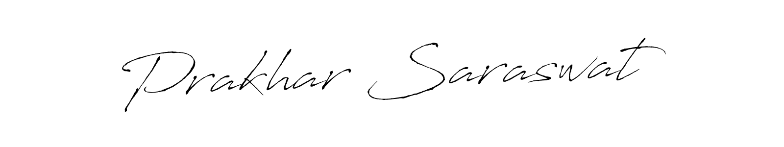 How to make Prakhar Saraswat name signature. Use Antro_Vectra style for creating short signs online. This is the latest handwritten sign. Prakhar Saraswat signature style 6 images and pictures png