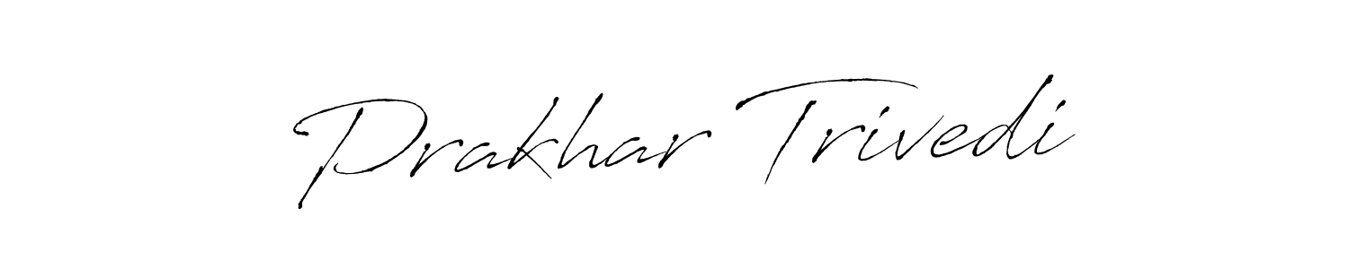 Use a signature maker to create a handwritten signature online. With this signature software, you can design (Antro_Vectra) your own signature for name Prakhar Trivedi. Prakhar Trivedi signature style 6 images and pictures png
