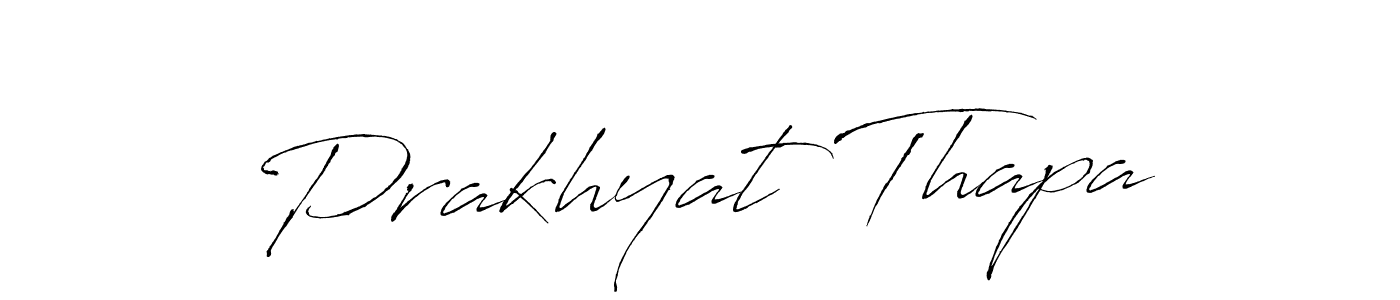 Prakhyat Thapa stylish signature style. Best Handwritten Sign (Antro_Vectra) for my name. Handwritten Signature Collection Ideas for my name Prakhyat Thapa. Prakhyat Thapa signature style 6 images and pictures png