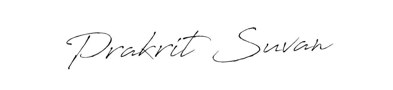 Make a short Prakrit Suvan signature style. Manage your documents anywhere anytime using Antro_Vectra. Create and add eSignatures, submit forms, share and send files easily. Prakrit Suvan signature style 6 images and pictures png