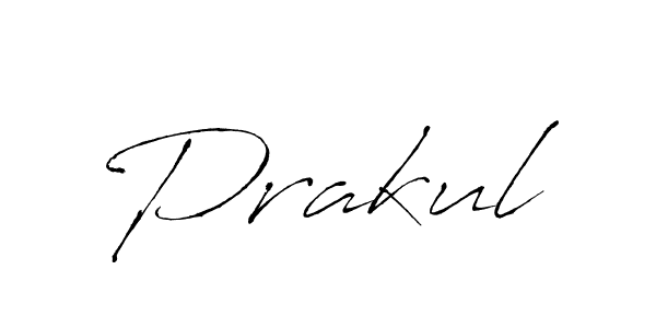 How to make Prakul signature? Antro_Vectra is a professional autograph style. Create handwritten signature for Prakul name. Prakul signature style 6 images and pictures png