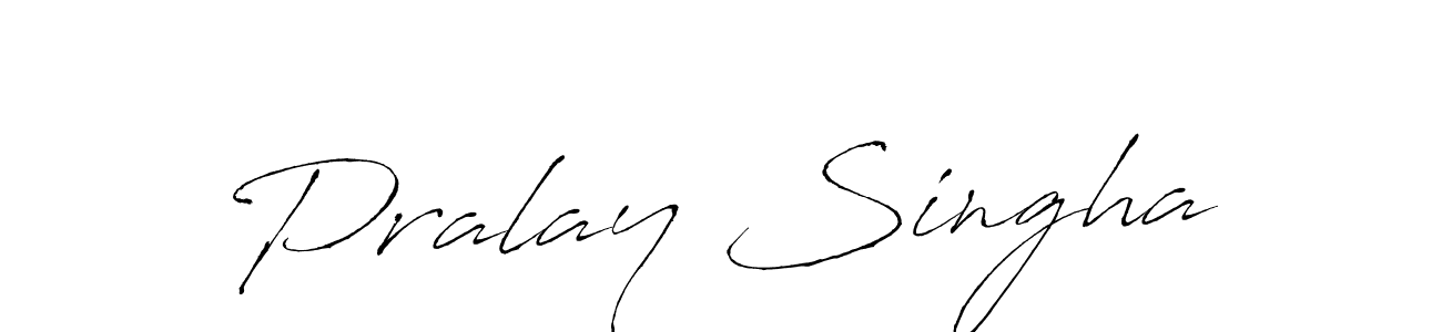 Similarly Antro_Vectra is the best handwritten signature design. Signature creator online .You can use it as an online autograph creator for name Pralay Singha. Pralay Singha signature style 6 images and pictures png