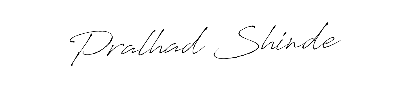 Antro_Vectra is a professional signature style that is perfect for those who want to add a touch of class to their signature. It is also a great choice for those who want to make their signature more unique. Get Pralhad Shinde name to fancy signature for free. Pralhad Shinde signature style 6 images and pictures png