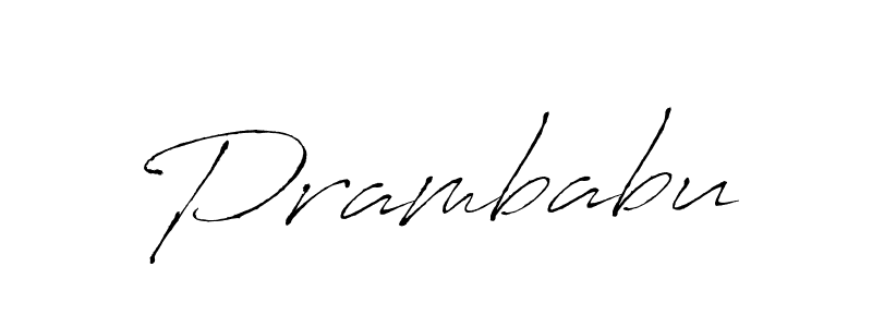 if you are searching for the best signature style for your name Prambabu. so please give up your signature search. here we have designed multiple signature styles  using Antro_Vectra. Prambabu signature style 6 images and pictures png