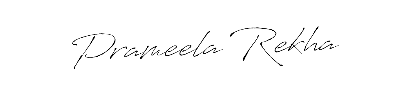 Also we have Prameela Rekha name is the best signature style. Create professional handwritten signature collection using Antro_Vectra autograph style. Prameela Rekha signature style 6 images and pictures png