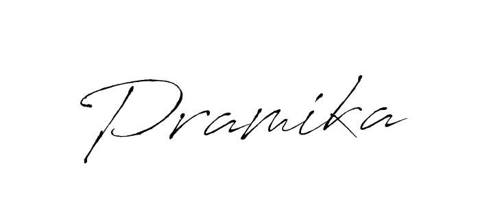 Pramika stylish signature style. Best Handwritten Sign (Antro_Vectra) for my name. Handwritten Signature Collection Ideas for my name Pramika. Pramika signature style 6 images and pictures png