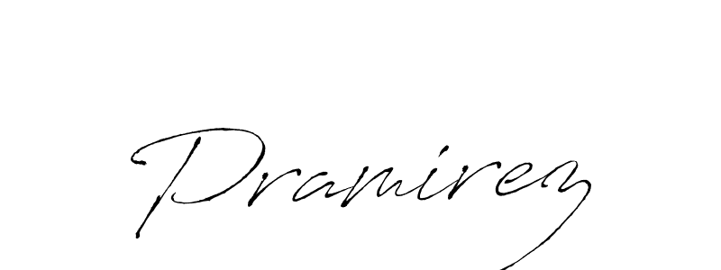 You should practise on your own different ways (Antro_Vectra) to write your name (Pramirez) in signature. don't let someone else do it for you. Pramirez signature style 6 images and pictures png