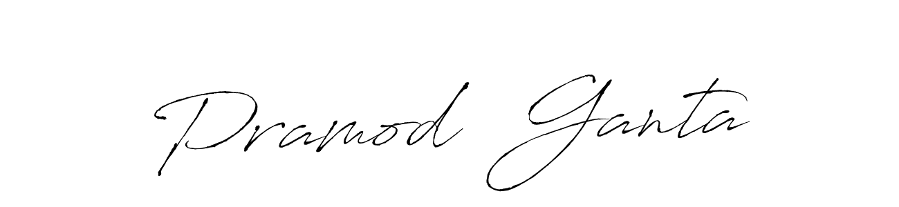 You should practise on your own different ways (Antro_Vectra) to write your name (Pramod  Ganta) in signature. don't let someone else do it for you. Pramod  Ganta signature style 6 images and pictures png