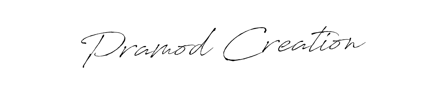 See photos of Pramod Creation official signature by Spectra . Check more albums & portfolios. Read reviews & check more about Antro_Vectra font. Pramod Creation signature style 6 images and pictures png