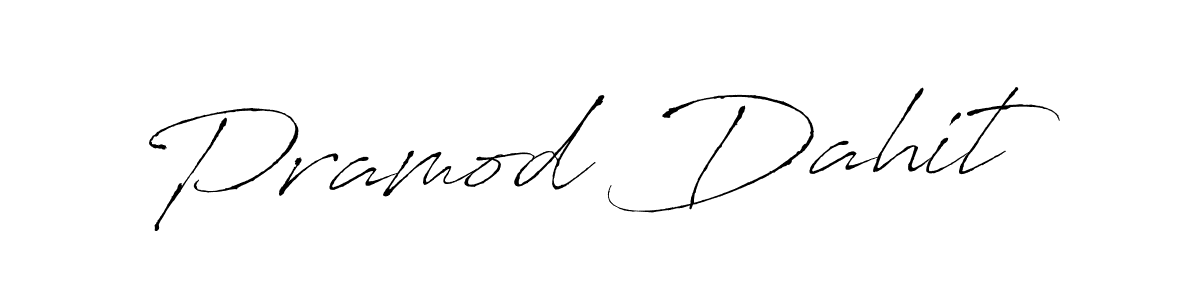 Use a signature maker to create a handwritten signature online. With this signature software, you can design (Antro_Vectra) your own signature for name Pramod Dahit. Pramod Dahit signature style 6 images and pictures png