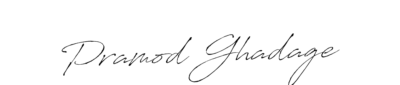 if you are searching for the best signature style for your name Pramod Ghadage. so please give up your signature search. here we have designed multiple signature styles  using Antro_Vectra. Pramod Ghadage signature style 6 images and pictures png