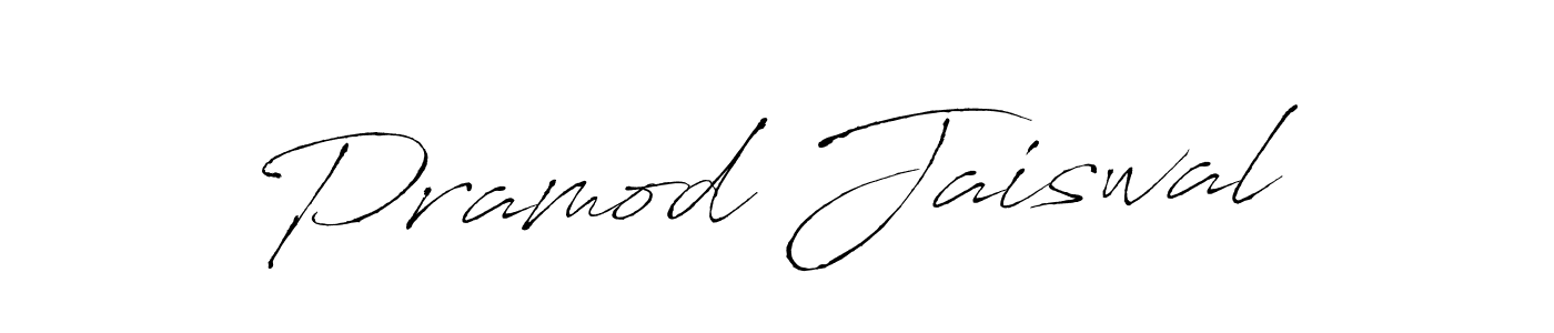 It looks lik you need a new signature style for name Pramod Jaiswal. Design unique handwritten (Antro_Vectra) signature with our free signature maker in just a few clicks. Pramod Jaiswal signature style 6 images and pictures png