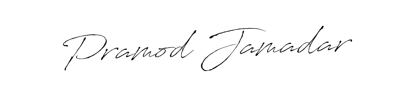 The best way (Antro_Vectra) to make a short signature is to pick only two or three words in your name. The name Pramod Jamadar include a total of six letters. For converting this name. Pramod Jamadar signature style 6 images and pictures png