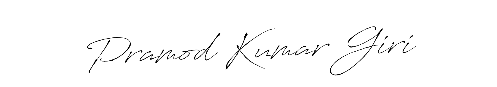 How to make Pramod Kumar Giri signature? Antro_Vectra is a professional autograph style. Create handwritten signature for Pramod Kumar Giri name. Pramod Kumar Giri signature style 6 images and pictures png