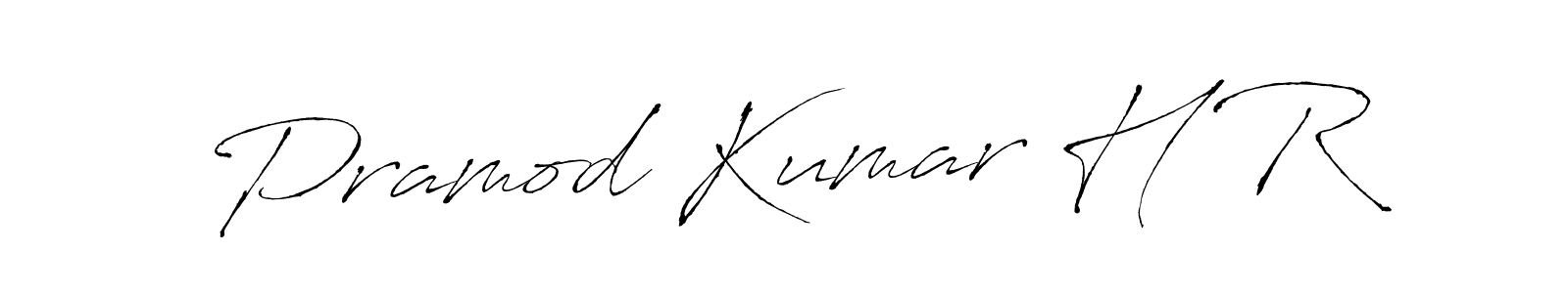 It looks lik you need a new signature style for name Pramod Kumar H R. Design unique handwritten (Antro_Vectra) signature with our free signature maker in just a few clicks. Pramod Kumar H R signature style 6 images and pictures png