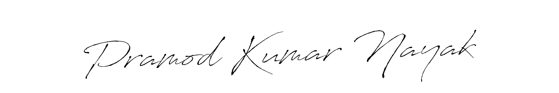 Design your own signature with our free online signature maker. With this signature software, you can create a handwritten (Antro_Vectra) signature for name Pramod Kumar Nayak. Pramod Kumar Nayak signature style 6 images and pictures png