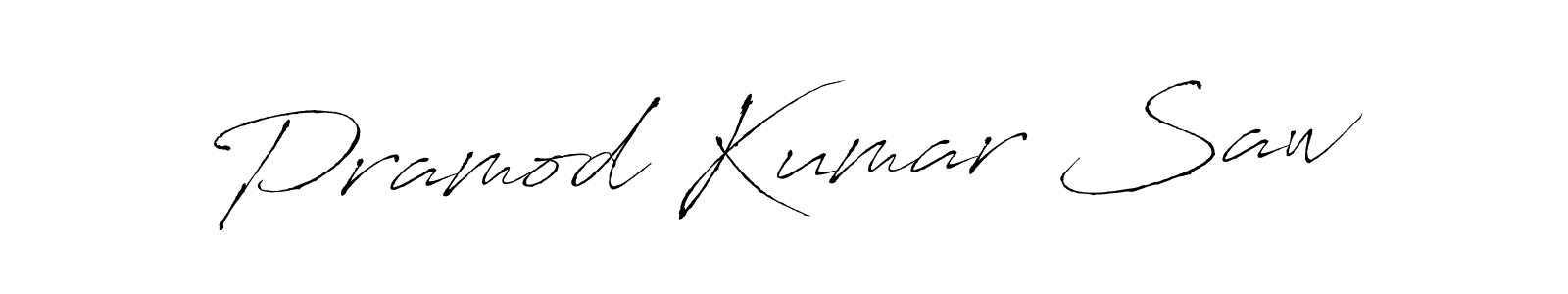 Pramod Kumar Saw stylish signature style. Best Handwritten Sign (Antro_Vectra) for my name. Handwritten Signature Collection Ideas for my name Pramod Kumar Saw. Pramod Kumar Saw signature style 6 images and pictures png