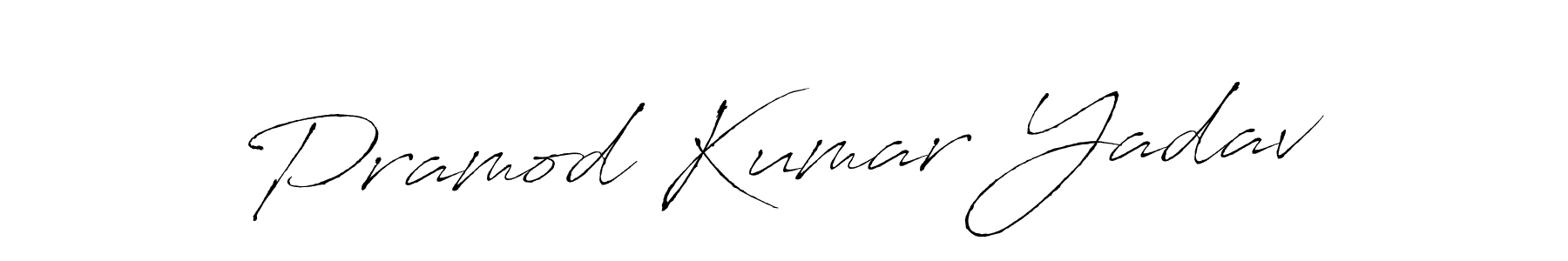 It looks lik you need a new signature style for name Pramod Kumar Yadav. Design unique handwritten (Antro_Vectra) signature with our free signature maker in just a few clicks. Pramod Kumar Yadav signature style 6 images and pictures png