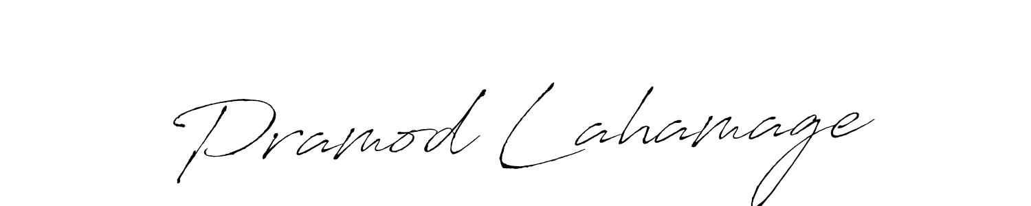 It looks lik you need a new signature style for name Pramod Lahamage. Design unique handwritten (Antro_Vectra) signature with our free signature maker in just a few clicks. Pramod Lahamage signature style 6 images and pictures png
