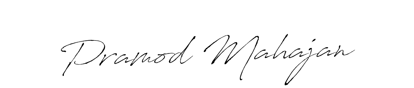 Make a beautiful signature design for name Pramod Mahajan. Use this online signature maker to create a handwritten signature for free. Pramod Mahajan signature style 6 images and pictures png