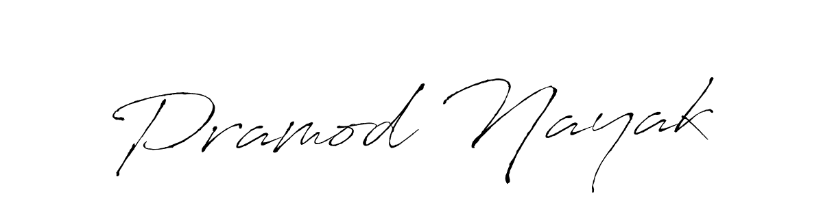 Use a signature maker to create a handwritten signature online. With this signature software, you can design (Antro_Vectra) your own signature for name Pramod Nayak. Pramod Nayak signature style 6 images and pictures png