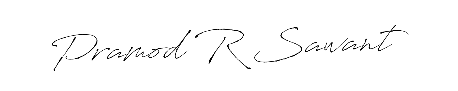 Make a beautiful signature design for name Pramod R Sawant. Use this online signature maker to create a handwritten signature for free. Pramod R Sawant signature style 6 images and pictures png