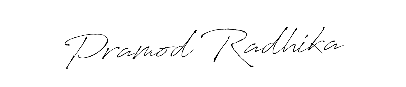 The best way (Antro_Vectra) to make a short signature is to pick only two or three words in your name. The name Pramod Radhika include a total of six letters. For converting this name. Pramod Radhika signature style 6 images and pictures png