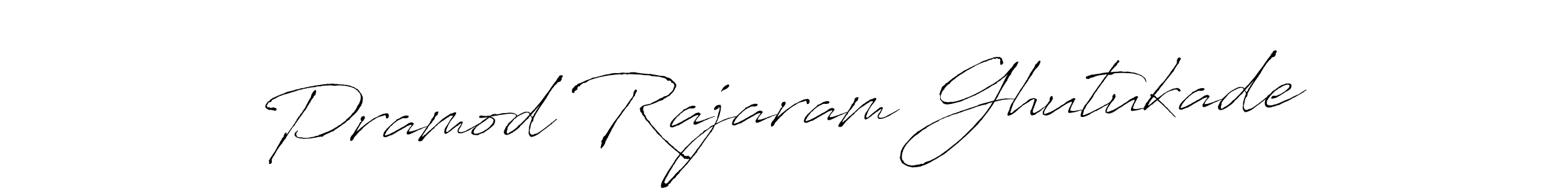 Make a beautiful signature design for name Pramod Rajaram Ghutukade. Use this online signature maker to create a handwritten signature for free. Pramod Rajaram Ghutukade signature style 6 images and pictures png